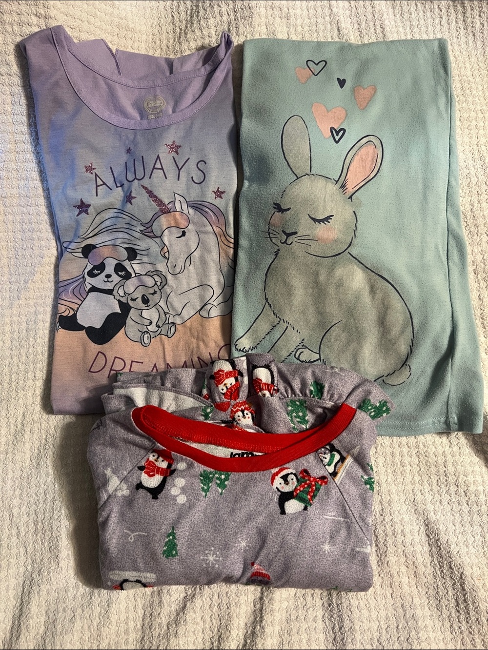 Girls Pajama Nightgown Bundle - Size XL